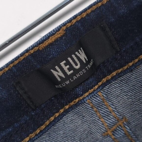 NEUW IGGY Jeans Women's 30x24 Crop Skinny Button Fly (Altered) - Picture 3 of 12